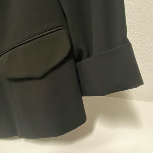 Worthington Works Stretch Black Blazer Suit Jacket size 18 - Picture 5 of 9